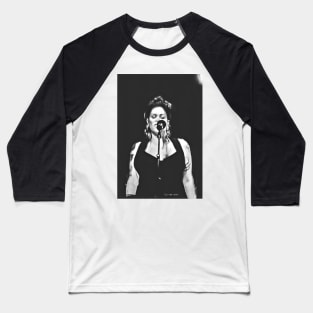 Beth Hart - Austin, Texas - Black And White - Graphic 2 Baseball T-Shirt